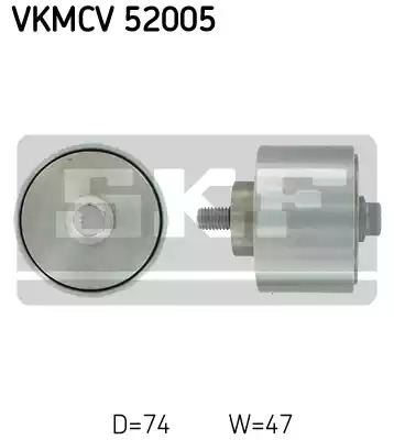 Ролик SKF VKMCV 52005